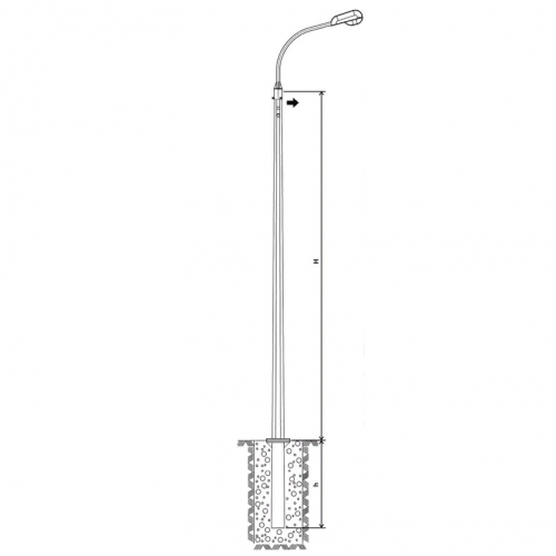 Опора МКС-8Ф-1,3
