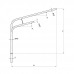Консольный кронштейн двухрожковый К9-2,0-2,0-1-1